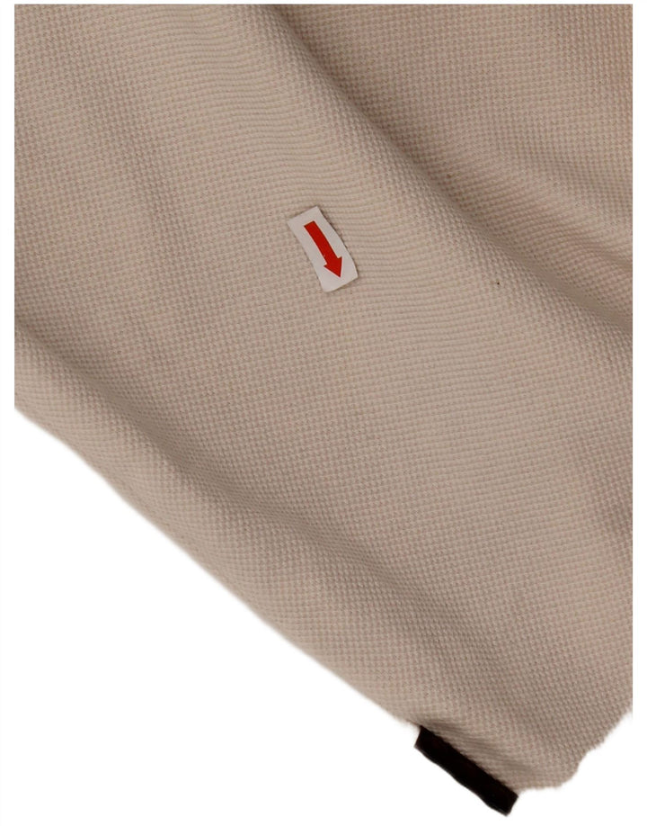 SERGIO TACCHINI Felpa con grafica da donna Maglione UK 18 XL Bianco sporco