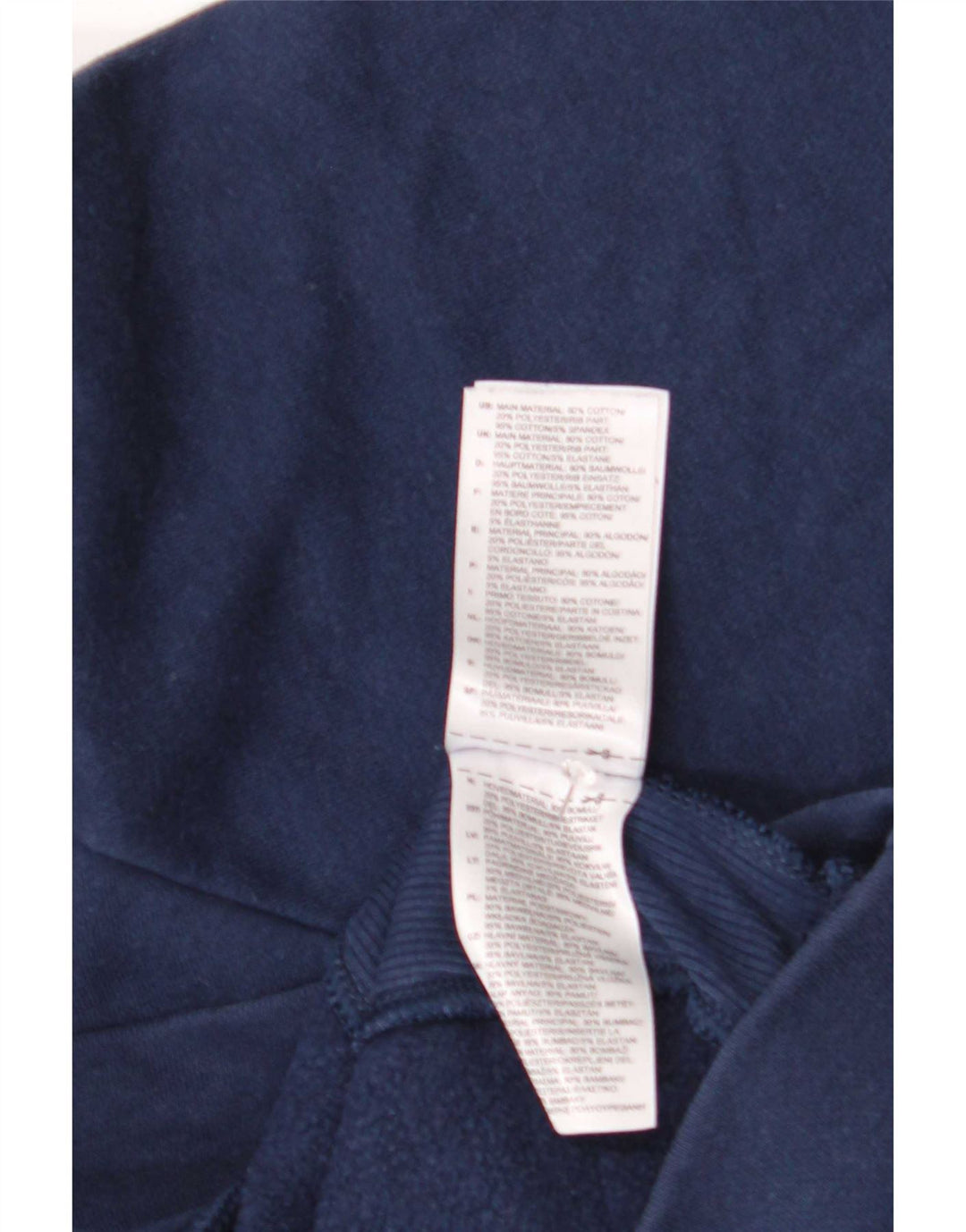 Felpa Reebok da donna oversize con grafica, maglione UK 12/14 medio blu navy