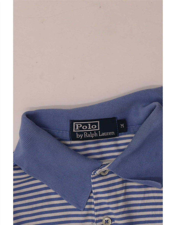 Camicia da uomo Polo Ralph Lauren gessato blu medio