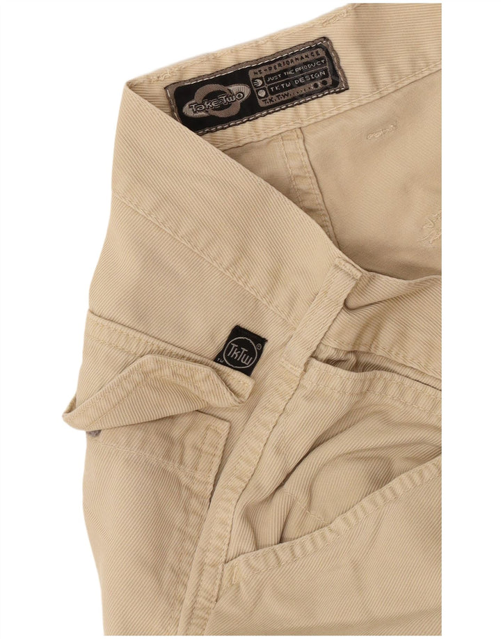 Prendi due pantaloni cargo dritti da uomo W28 L30 Beige