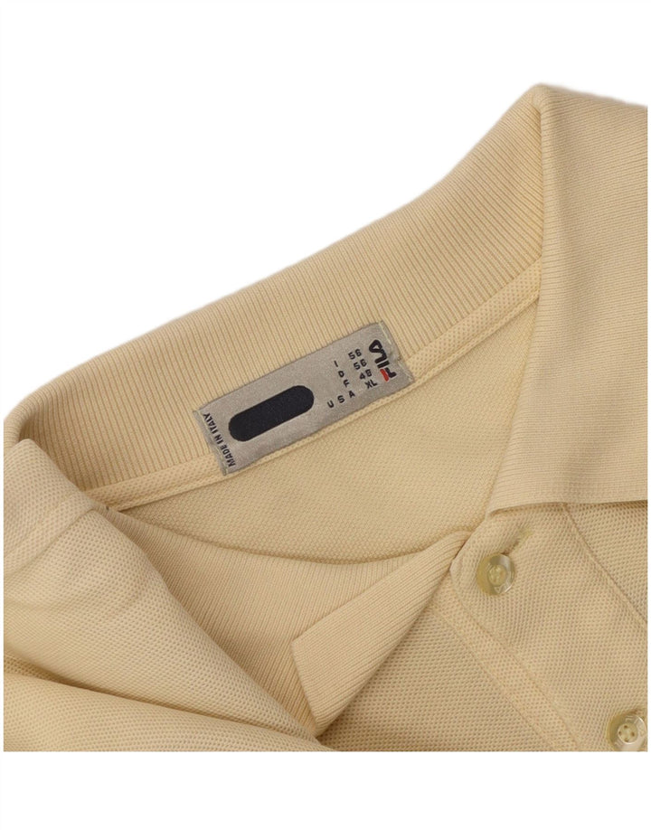 Polo Fila Uomo IT 56 XL Gialla