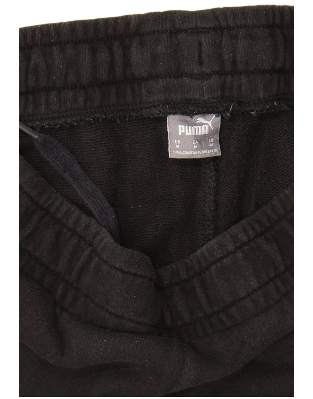 PUMA Womens Graphic Tracksuit Trousers Joggers UK 12 Medium  Black