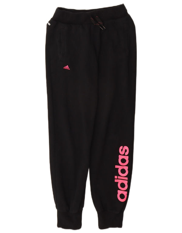 Pantaloni da jogging Adidas Bambina Climalite Graphic 13-14 anni Neri