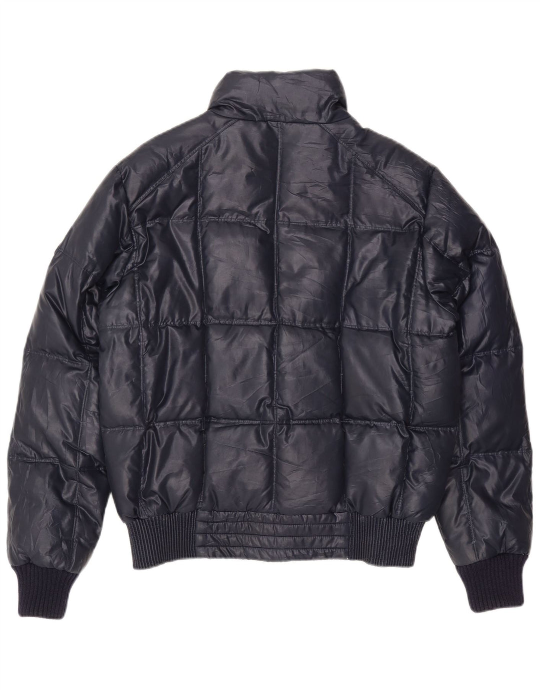 Giacca imbottita da uomo Marina Militare UK 40 Large in poliestere blu navy