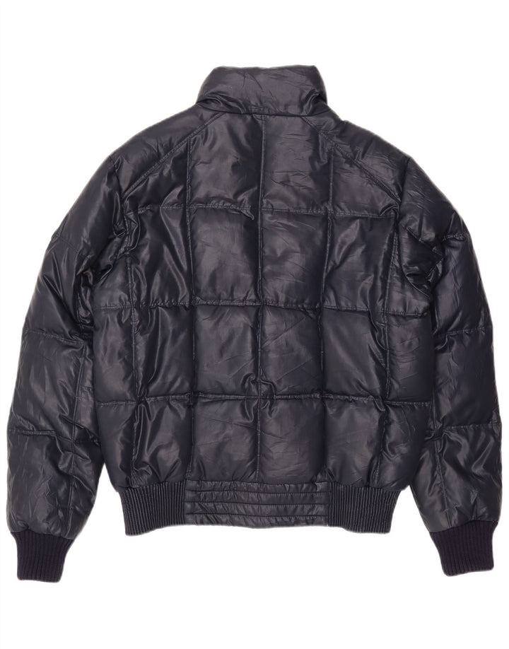 Giacca imbottita da uomo Marina Militare UK 40 Large in poliestere blu navy