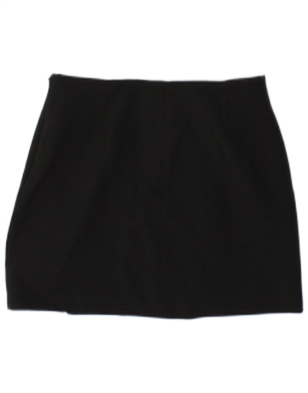 Minigonna Zara da donna piccola W26 poliestere nera