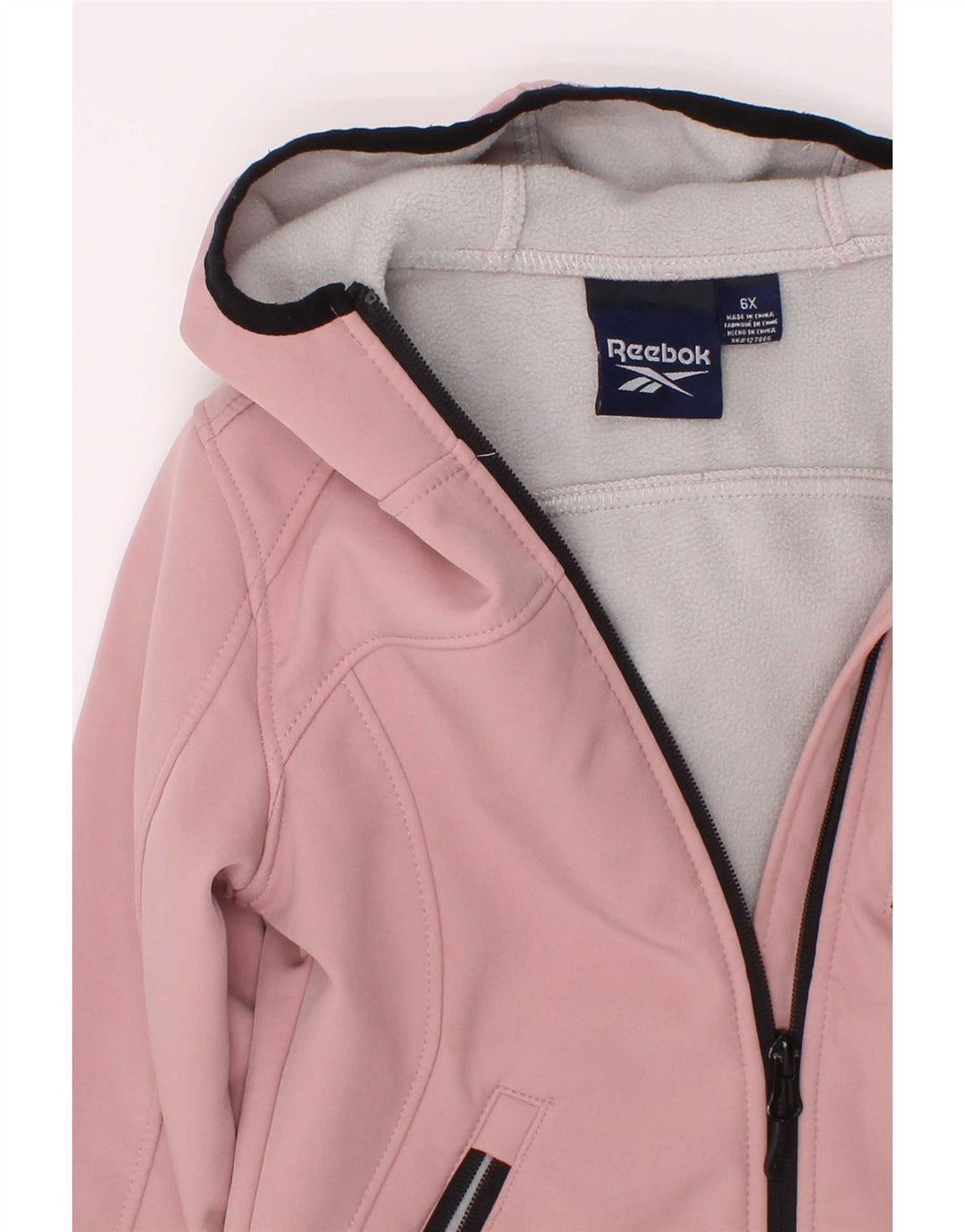 Giacca Top della tuta da ragazza Reebok 5-6 anni Rosa