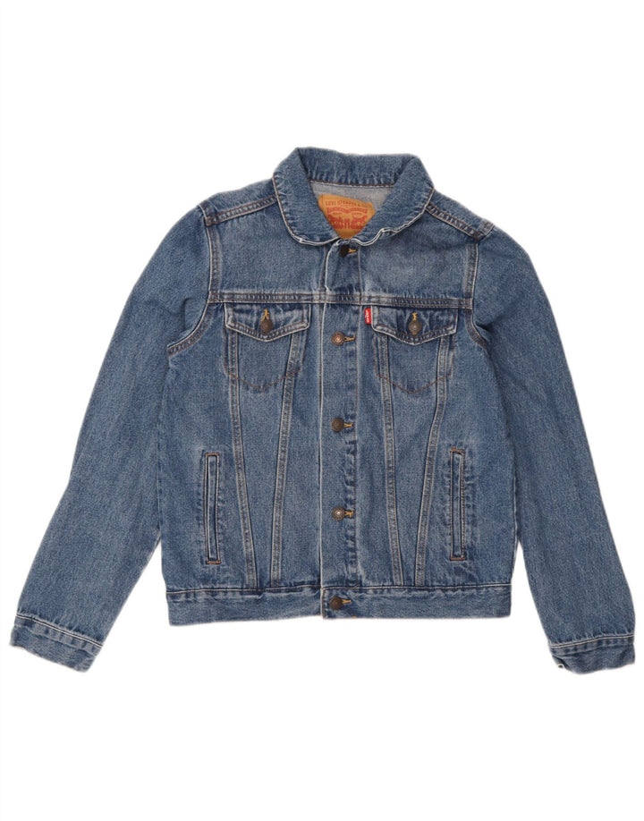 Giacca di jeans Levi's per ragazzi 13-14 anni in cotone blu
