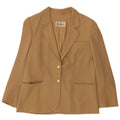 Giacca Blazer a 2 Bottoni Herno da Donna IT 50 XL Beige Lana