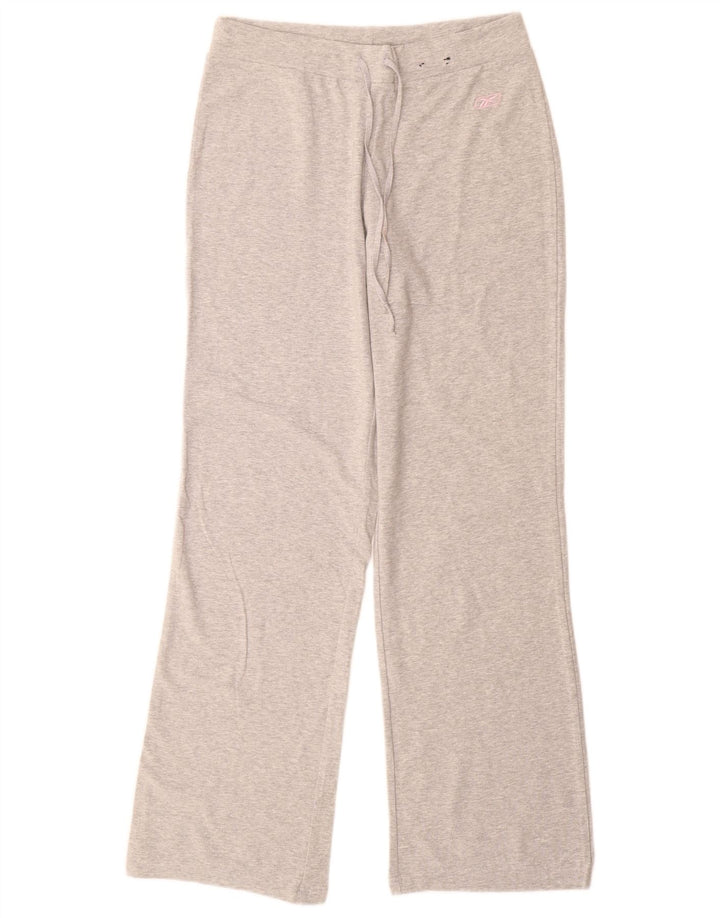 Pantaloni della tuta da donna Reebok UK 10 Small Grey Cotton
