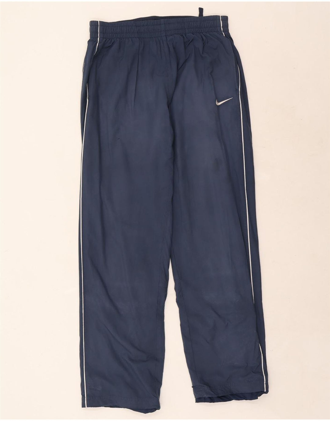 Pantaloni da tuta Nike da uomo in poliestere medio blu navy