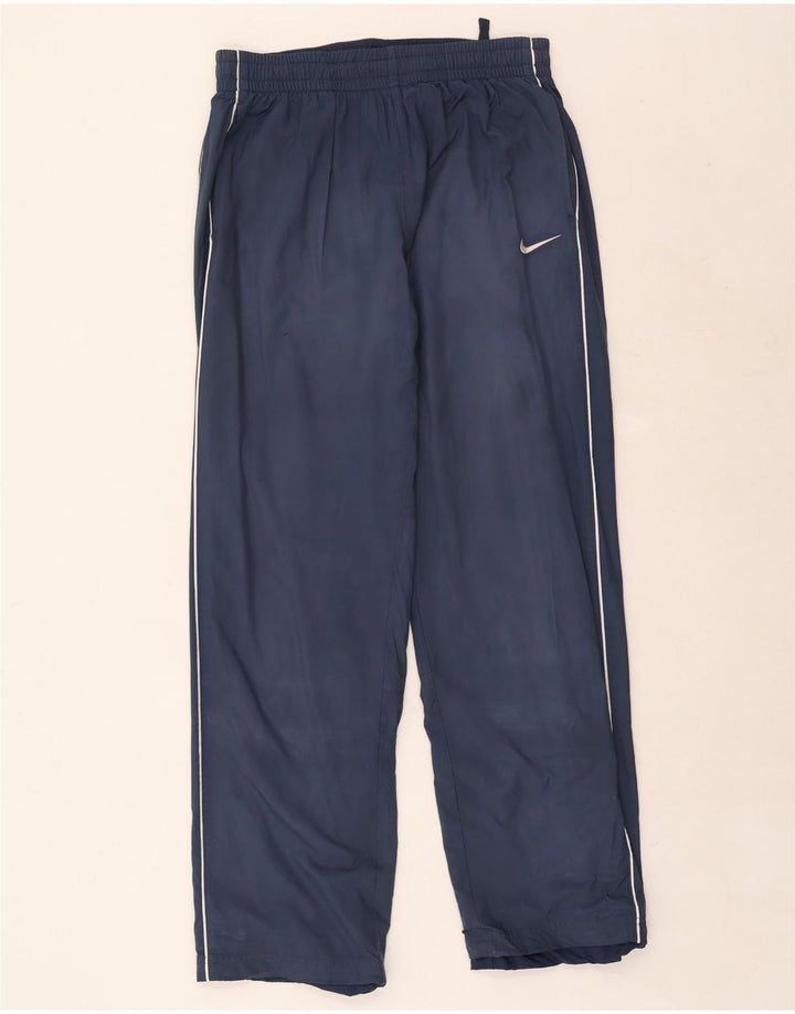 Pantaloni da tuta Nike da uomo in poliestere medio blu navy