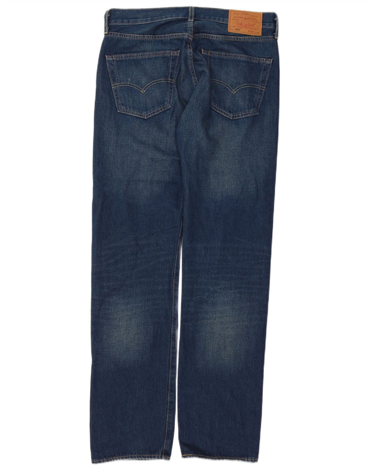 Levi's Uomo 501 Jeans dritti W32 L34 Cotone Blu