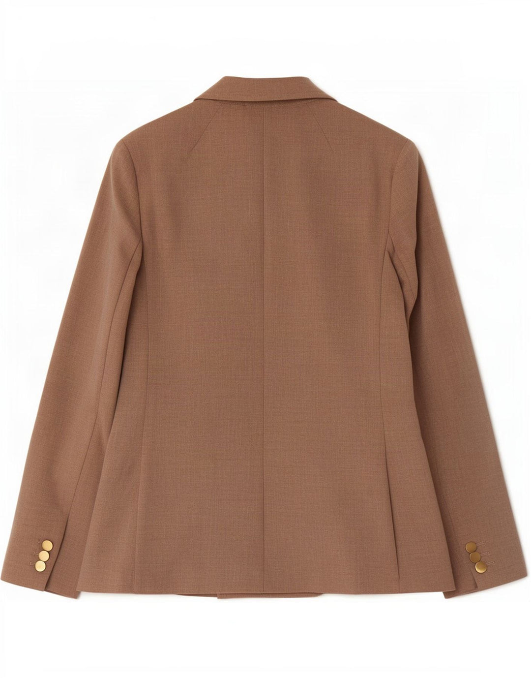 Giacca blazer doppiopetto da donna Marks & Spencer UK 8 piccola Beige