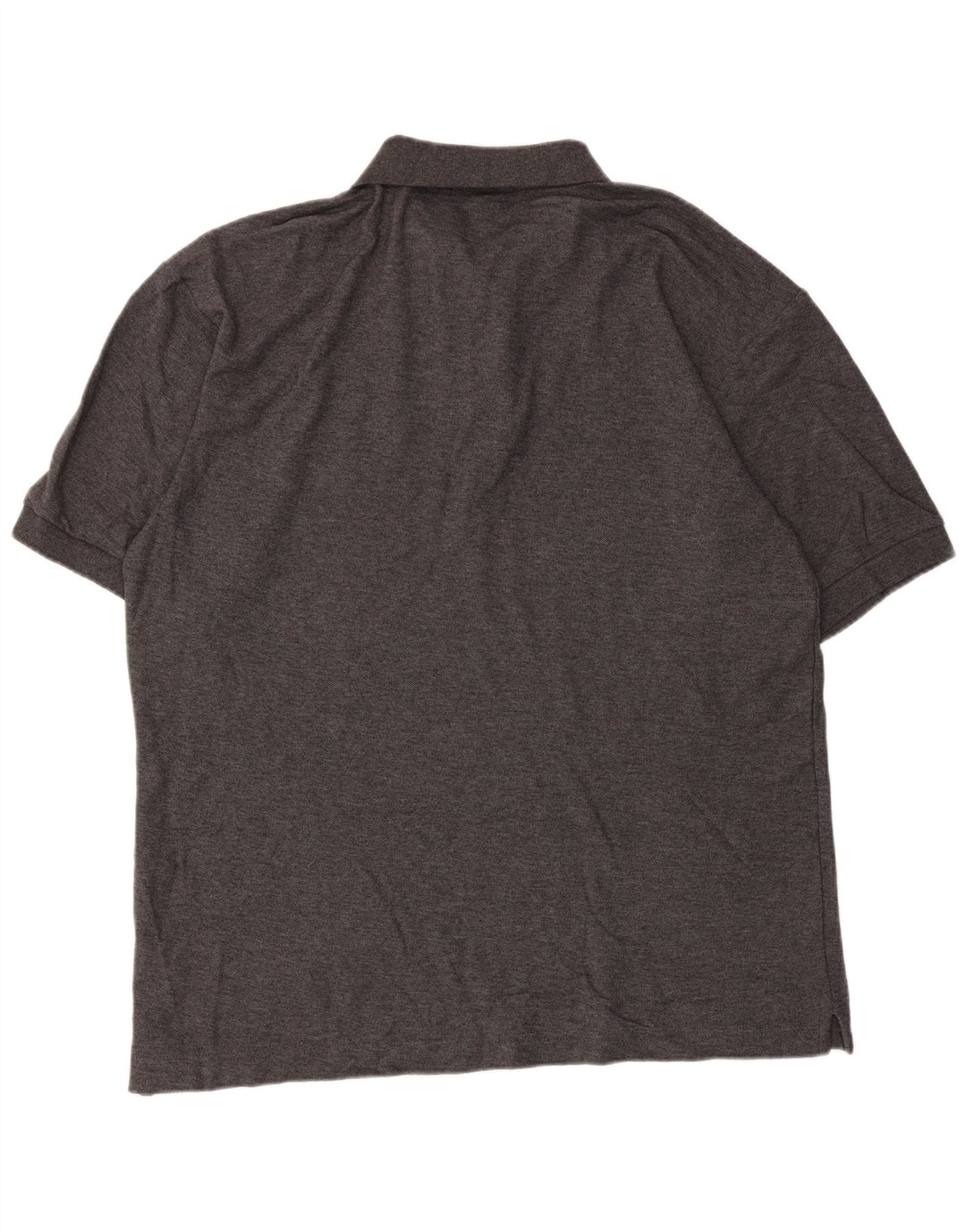 Polo da uomo Fila XL in cotone chiazzato grigio
