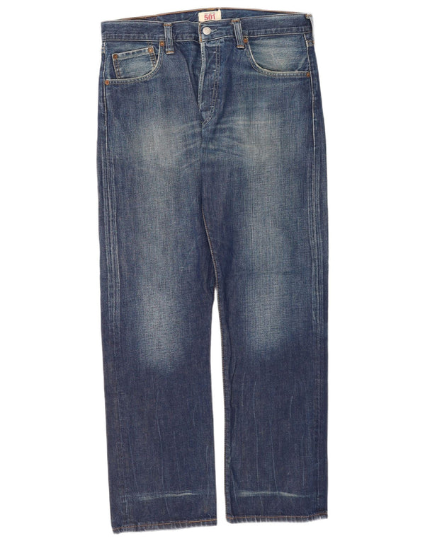 Levi's Uomo 501 Jeans dritti W34 L32 Cotone Blu