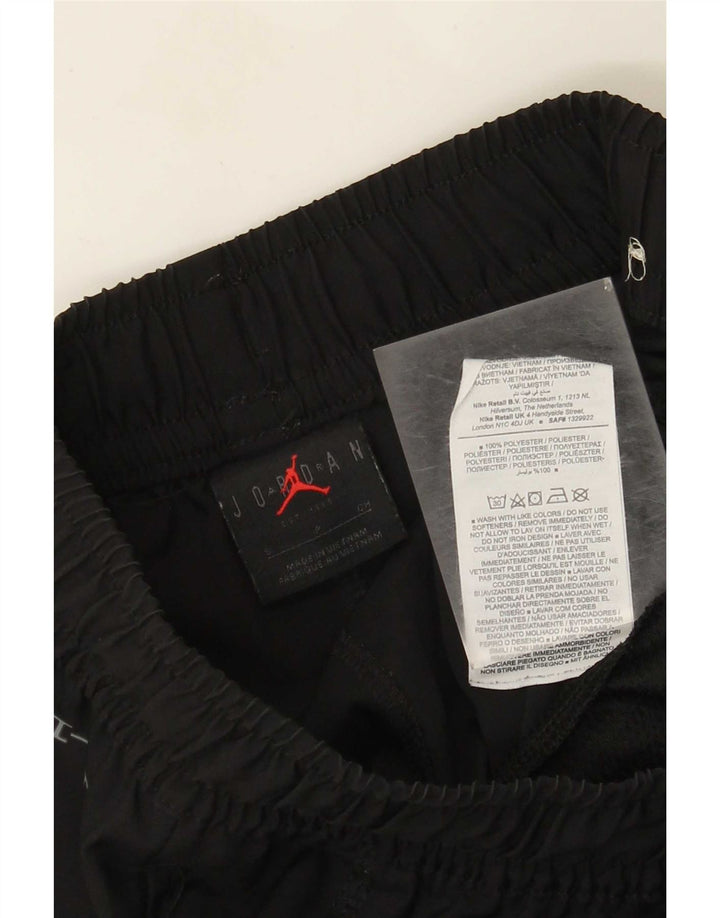 Pantaloni da tuta da uomo Jordan Joggers piccoli in poliestere nero