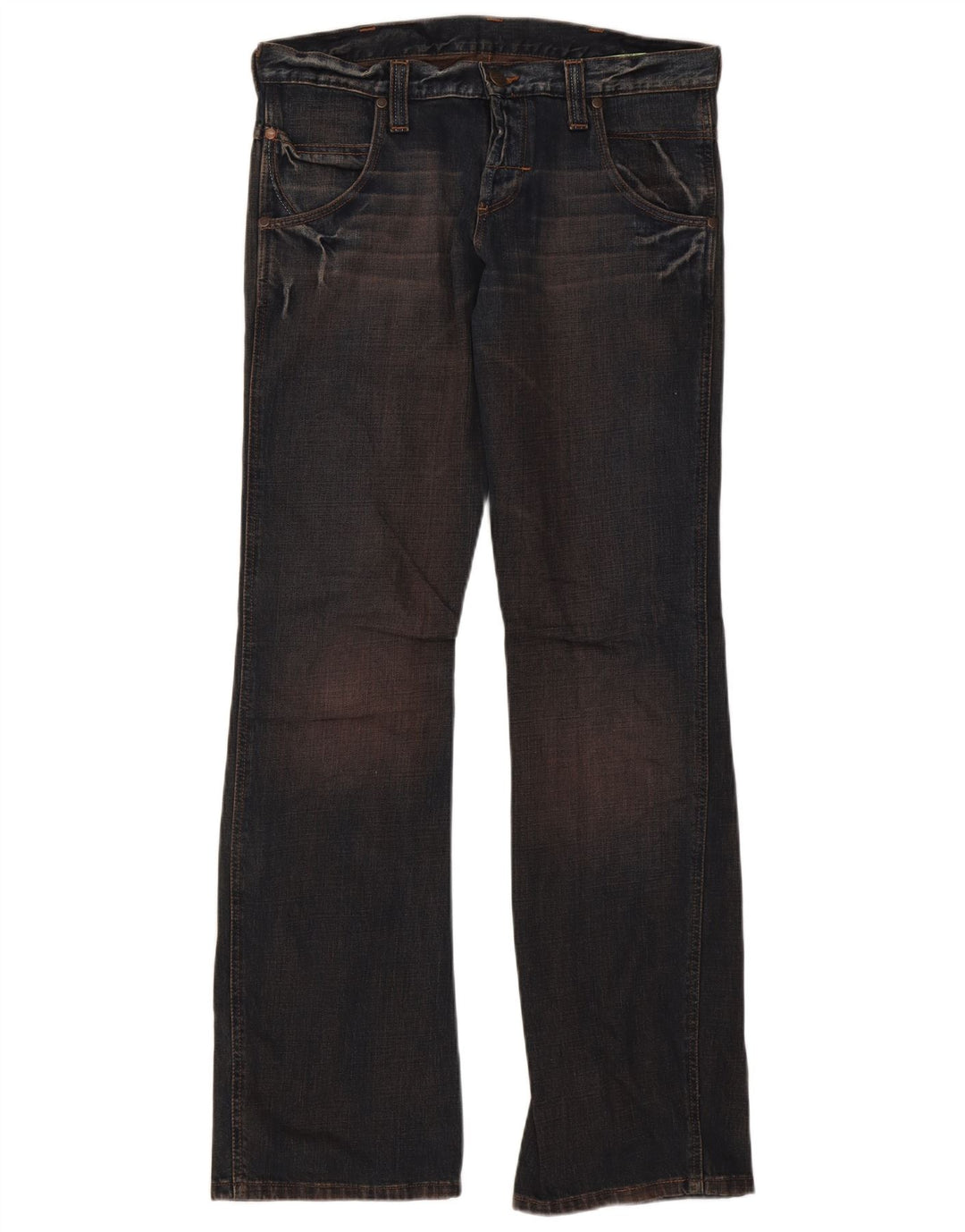 Jeans Wrangler Sharkey Bootcut da uomo W32 L34 cotone blu navy