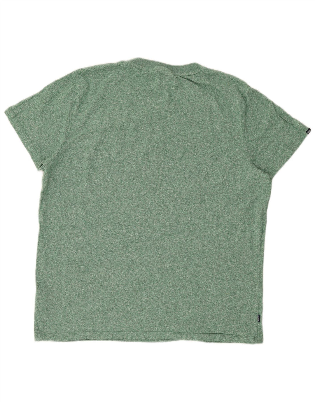 T-shirt da uomo SUPERDRY Top 2XL cotone chiazzato verde