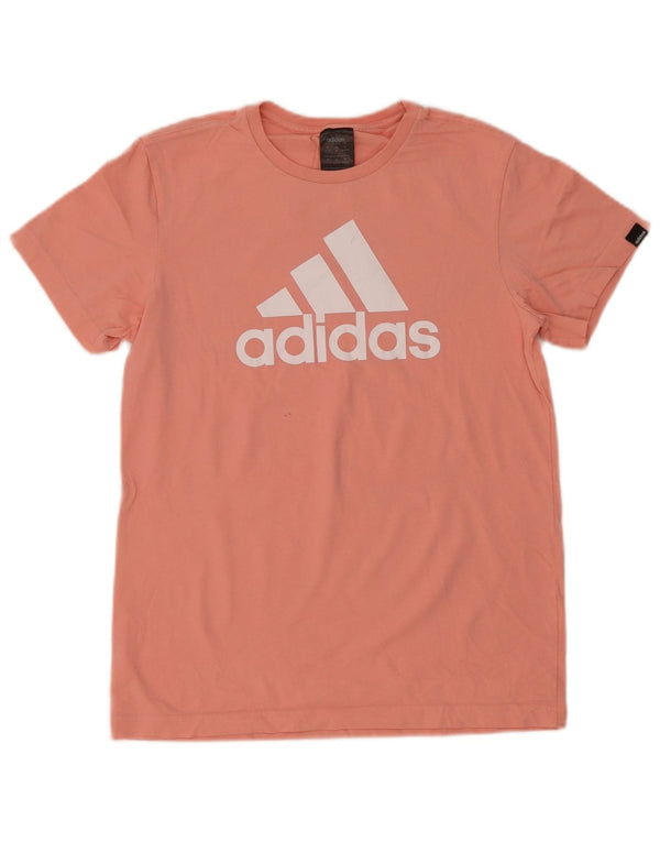 Maglietta grafica grafica da donna Adidas Top UK 4/6 XS Rosa