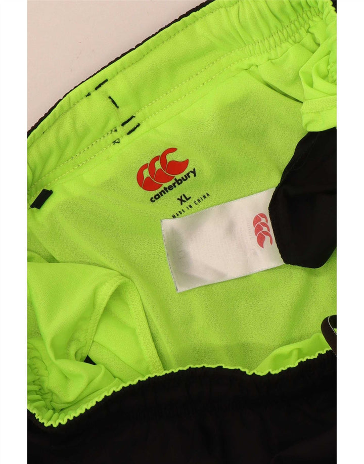 Pantaloncini sportivi da uomo Canterbury XL poliestere nero