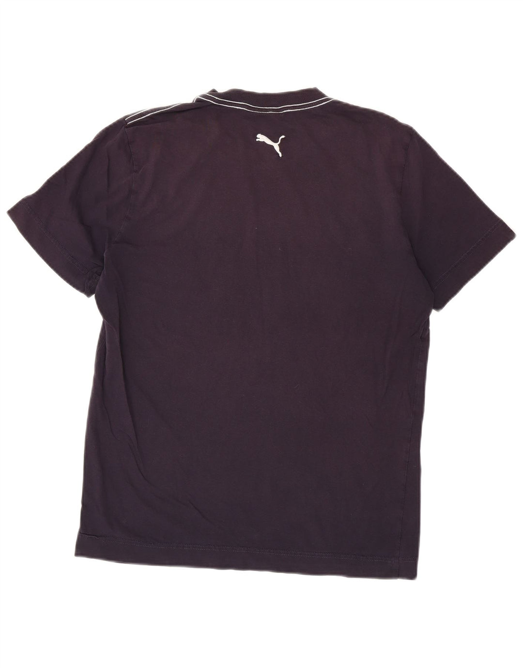 T-shirt grafica da uomo Puma Top in cotone blu navy medio