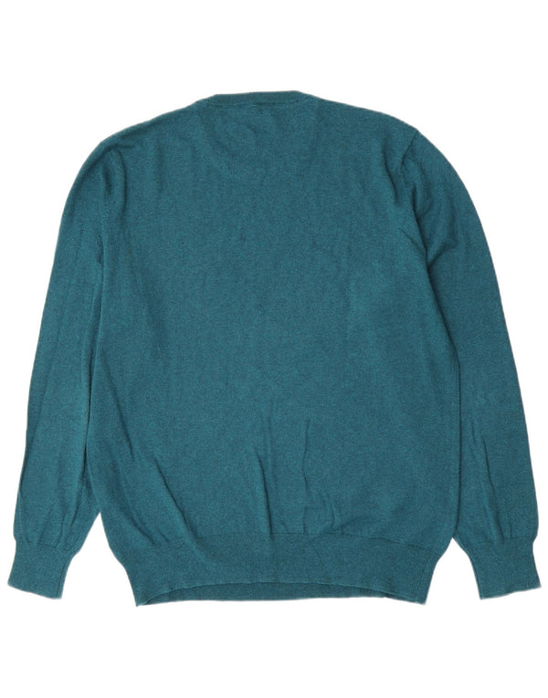 Maglione maglione girocollo da uomo Kappa XL in cotone verde