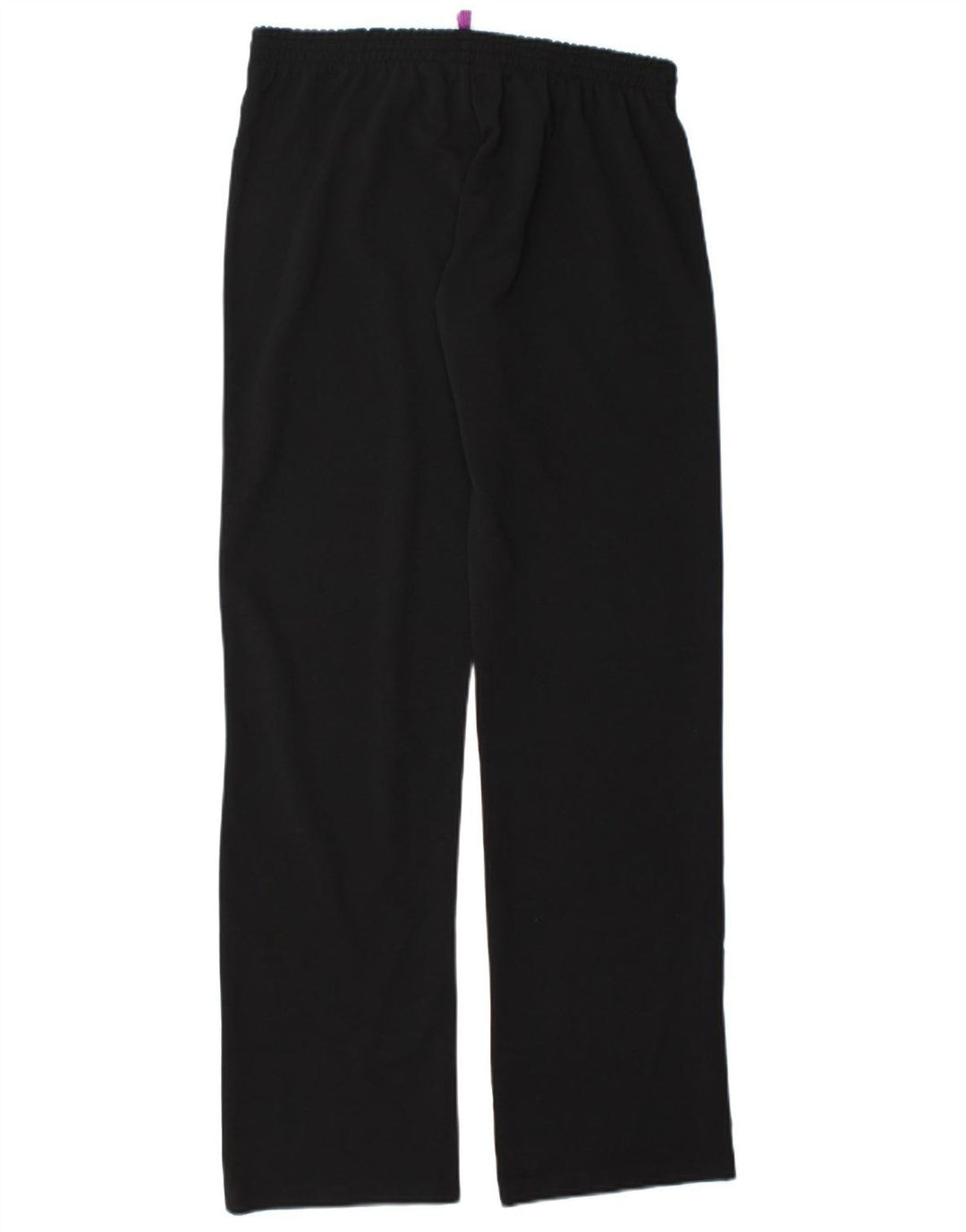 KAPPA Womens Tracksuit Trousers UK 14 Medium Black Polyester