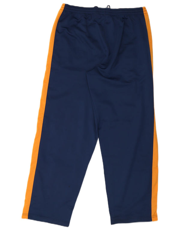 Fila Mens Tracksuit Trousers XL Blue Colourblock Polyester