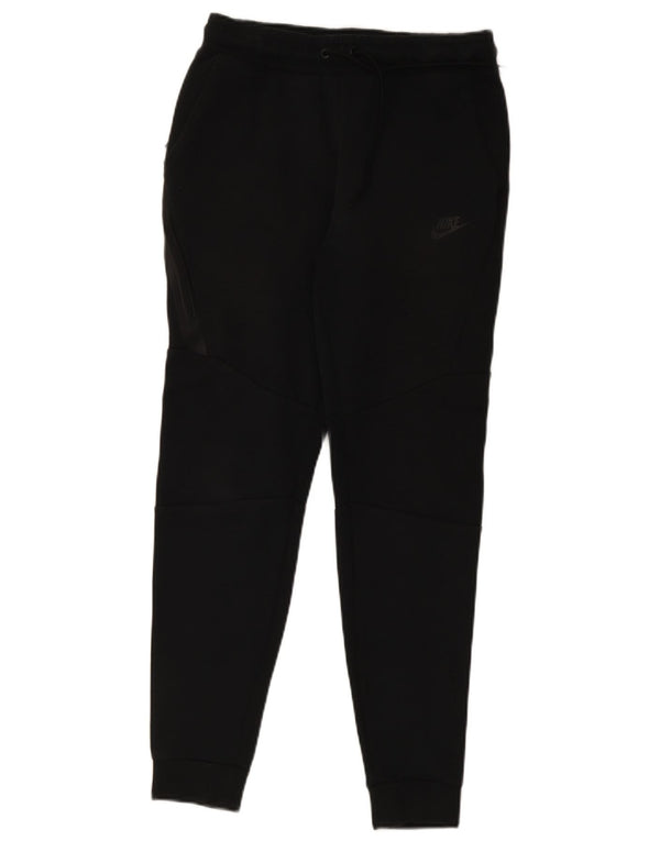 Pantaloni da tuta da uomo Nike Joggers piccoli in cotone nero