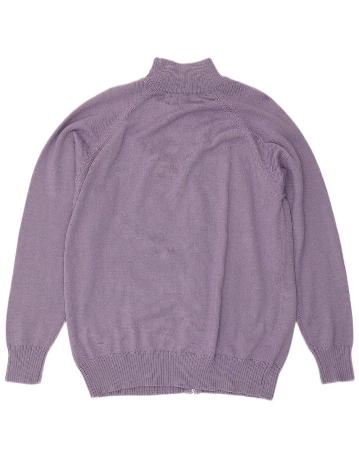 Maglione cardigan da uomo KAPPA 3XL Acrilico color block viola