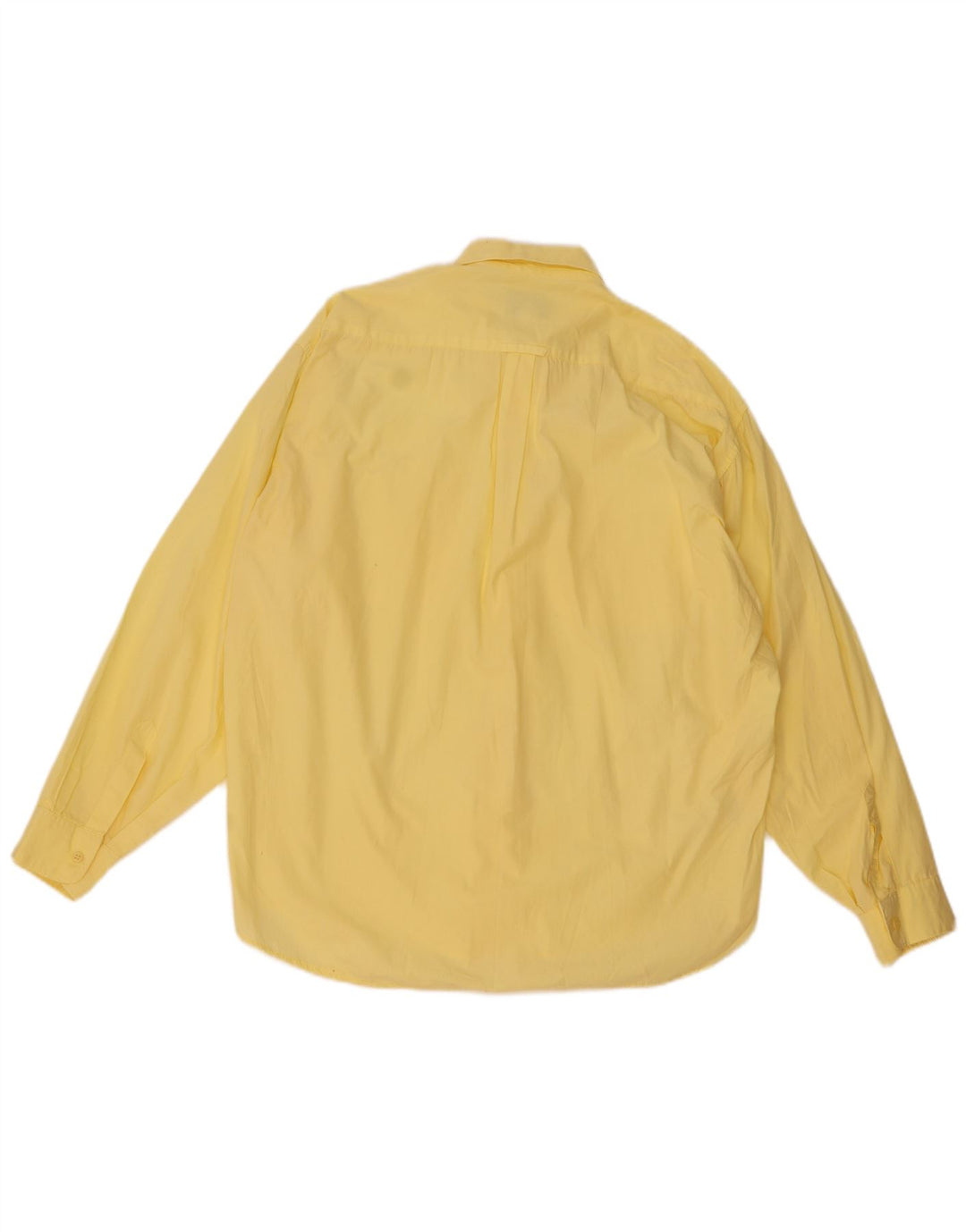 Camicia da uomo POP 84 grande in cotone giallo