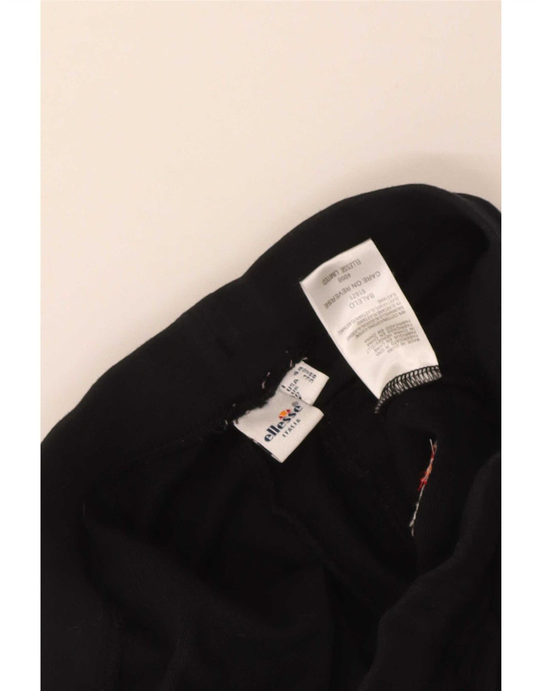 Pantaloni da tuta da donna Ellesse UK 12 Cotone color block medio nero