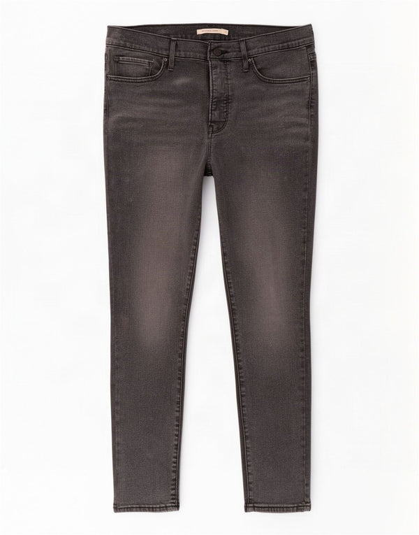 Levi's Donna 311 Shaping Skinny Jeans W32 L30 Cotone Grigio