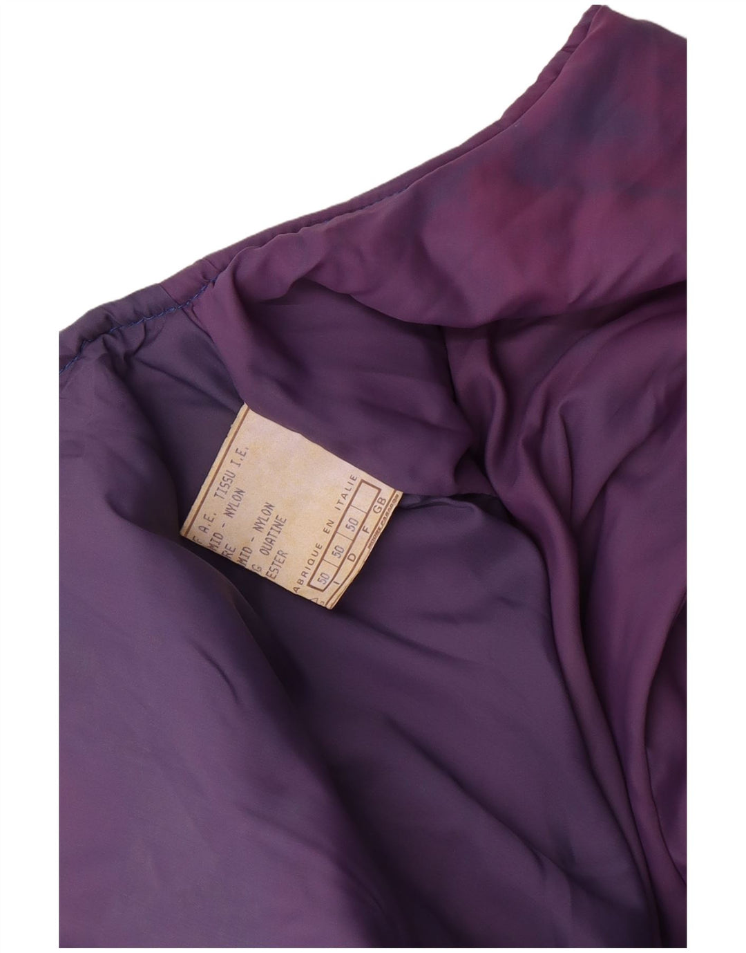 Pantaloni da sci salopette da uomo vintage IT 50 Large blu in poliammide