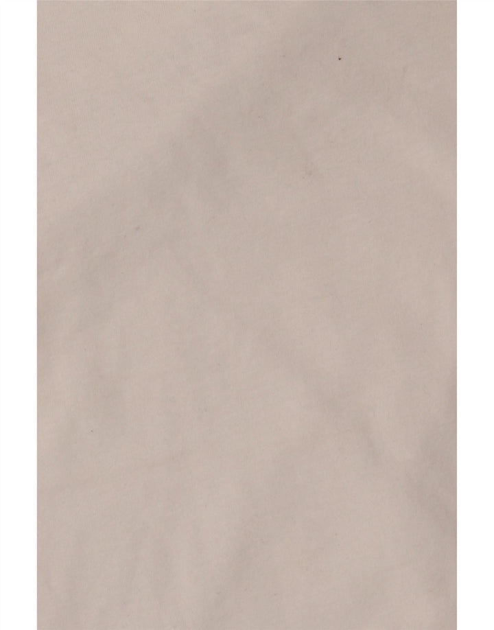 Crew Clothing T-shirt da uomo Top XL in cotone bianco