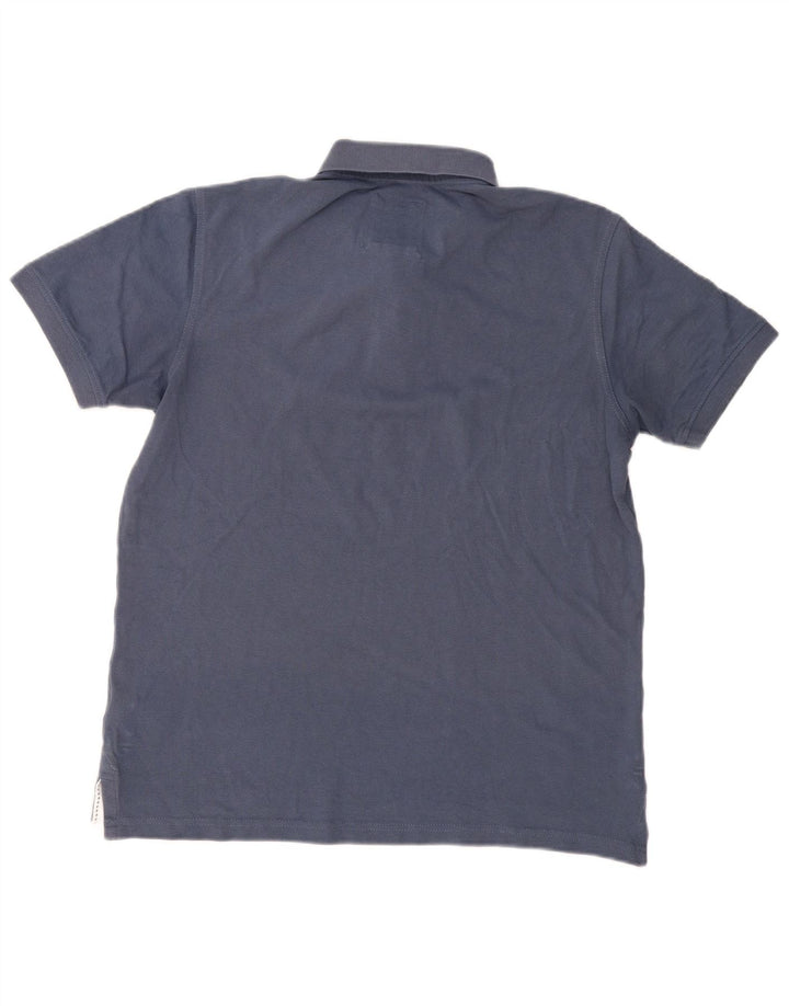 Crew Clothing Polo da uomo in cotone medio blu navy