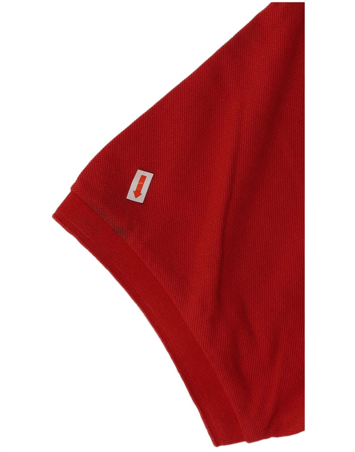 JOULES Mens Polo Shirt XL Red Cotton