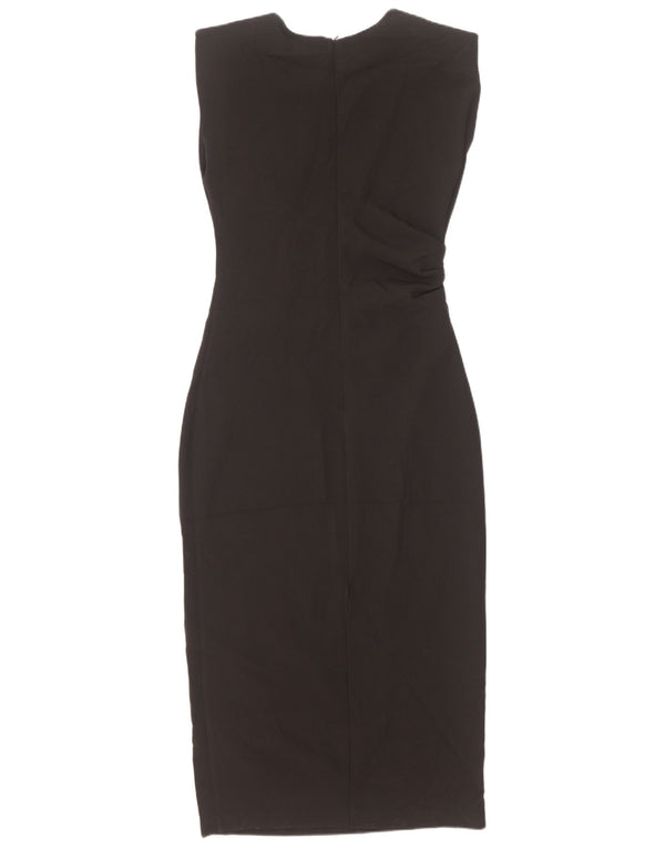 Abito aderente senza maniche da donna Zara UK 8 piccolo nero
