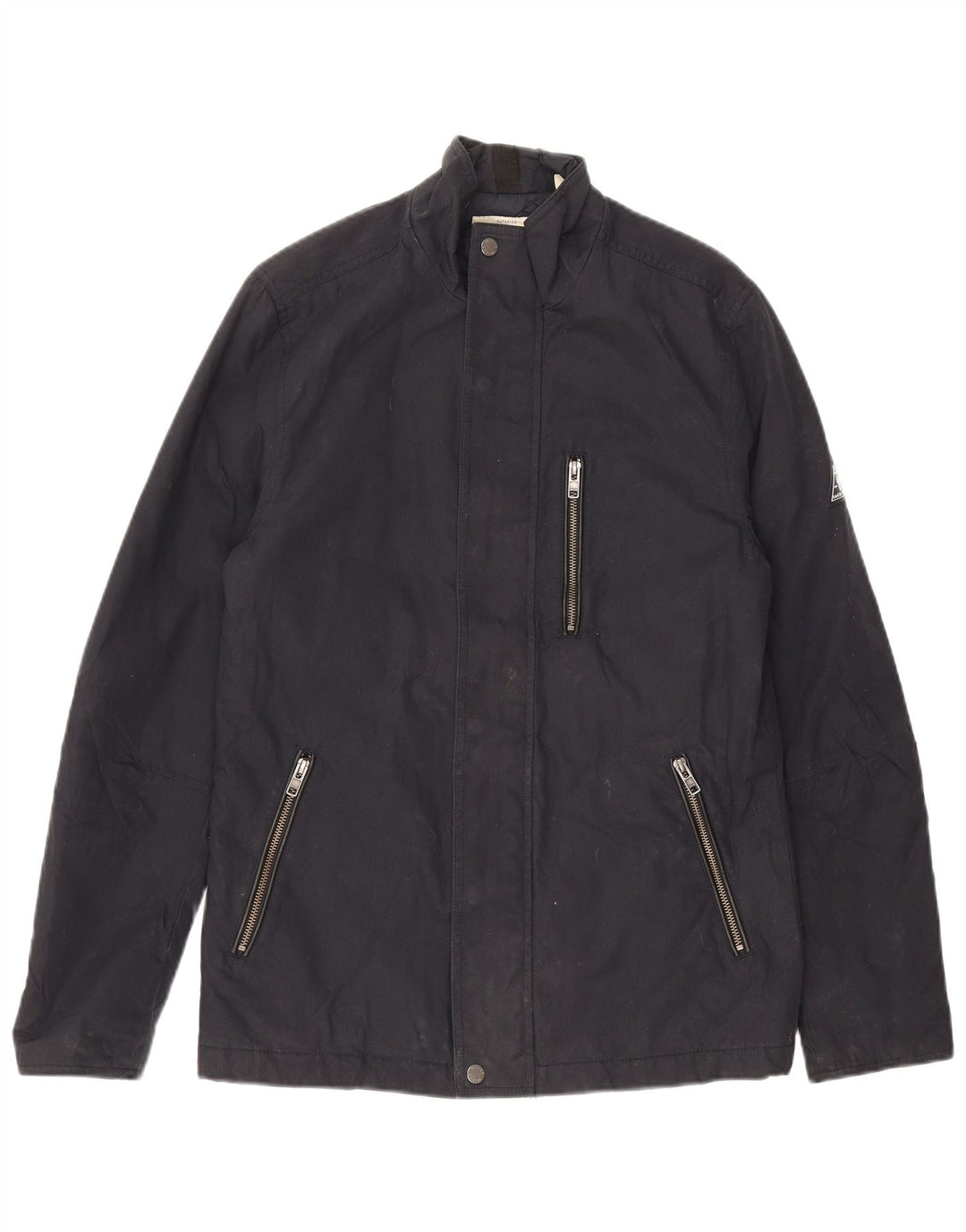 Giacca multiuso da uomo Jack Wills UK 34 XS cotone blu navy