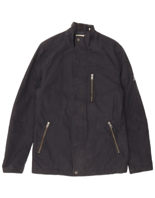 Giacca multiuso da uomo Jack Wills UK 34 XS cotone blu navy