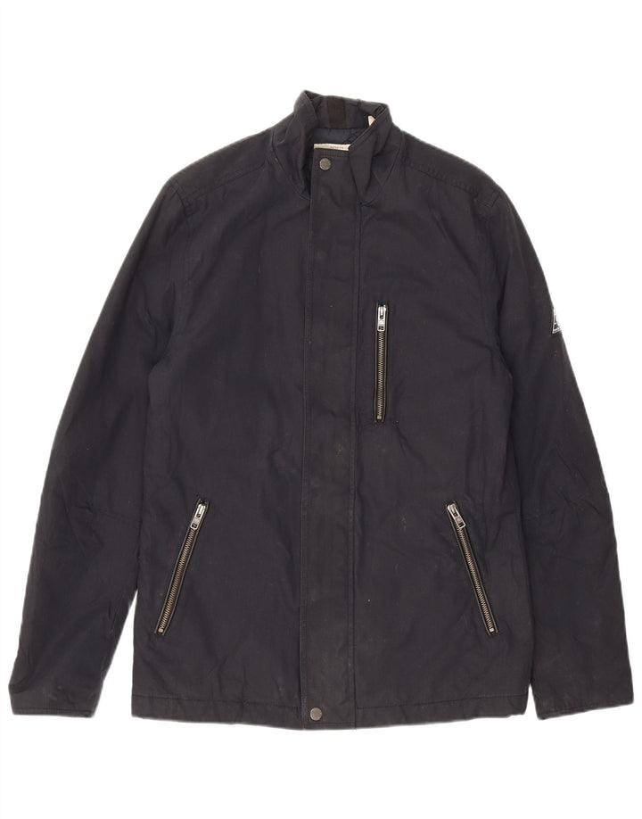 Giacca multiuso da uomo Jack Wills UK 34 XS cotone blu navy