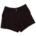 DIESEL Pantaloncini casual a vita alta da donna W28 Lana marrone medio