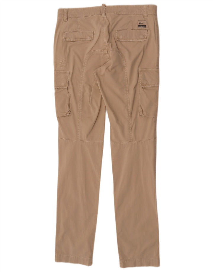 Pantaloni cargo slim da uomo Mason's W31 L34 cotone beige