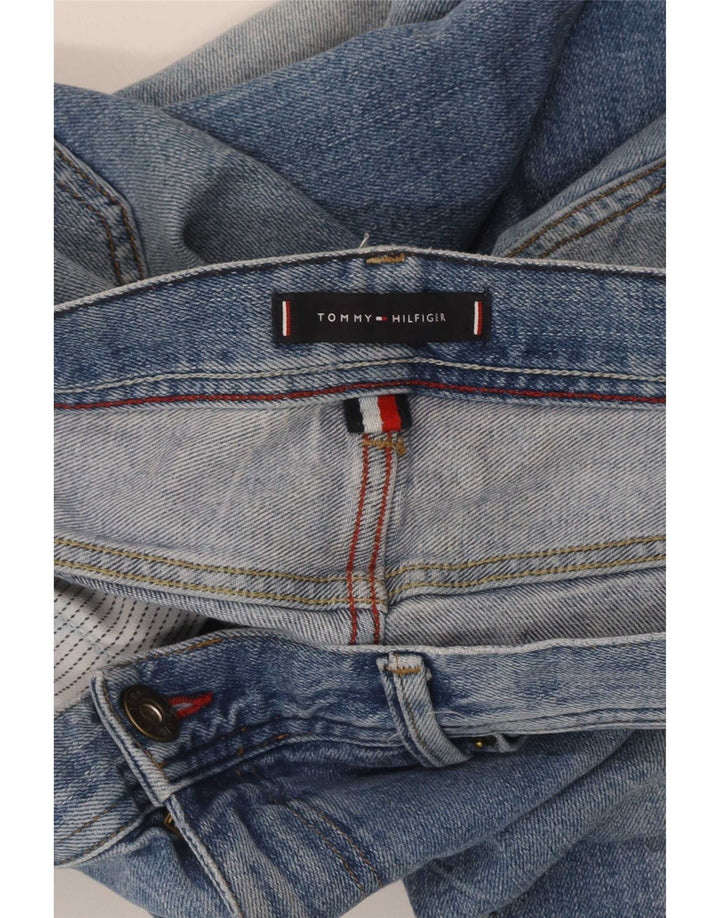 Jeans slim da uomo Tommy Hilfiger W36 L30 cotone blu
