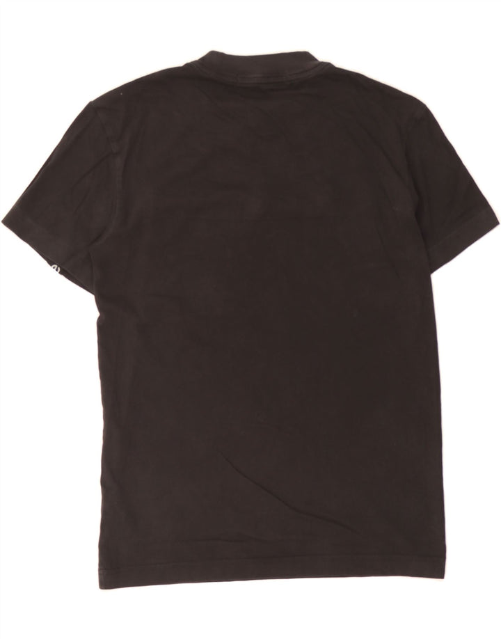 CALVIN KLEIN JEANS Mens Graphic T-Shirt Top Medium Black Cotton Vintage Calvin Klein Jeans and Second-Hand Calvin Klein Jeans from Messina Hembry 