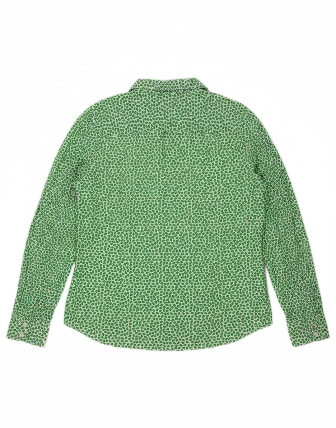 TOMMY HILFIGER Womens Big & Tall Abstract Pattern Shirt UK 18 XL Green