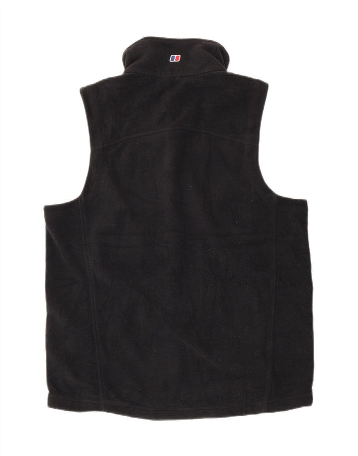 Gilet in pile da uomo Berghaus UK 38 medio poliestere nero