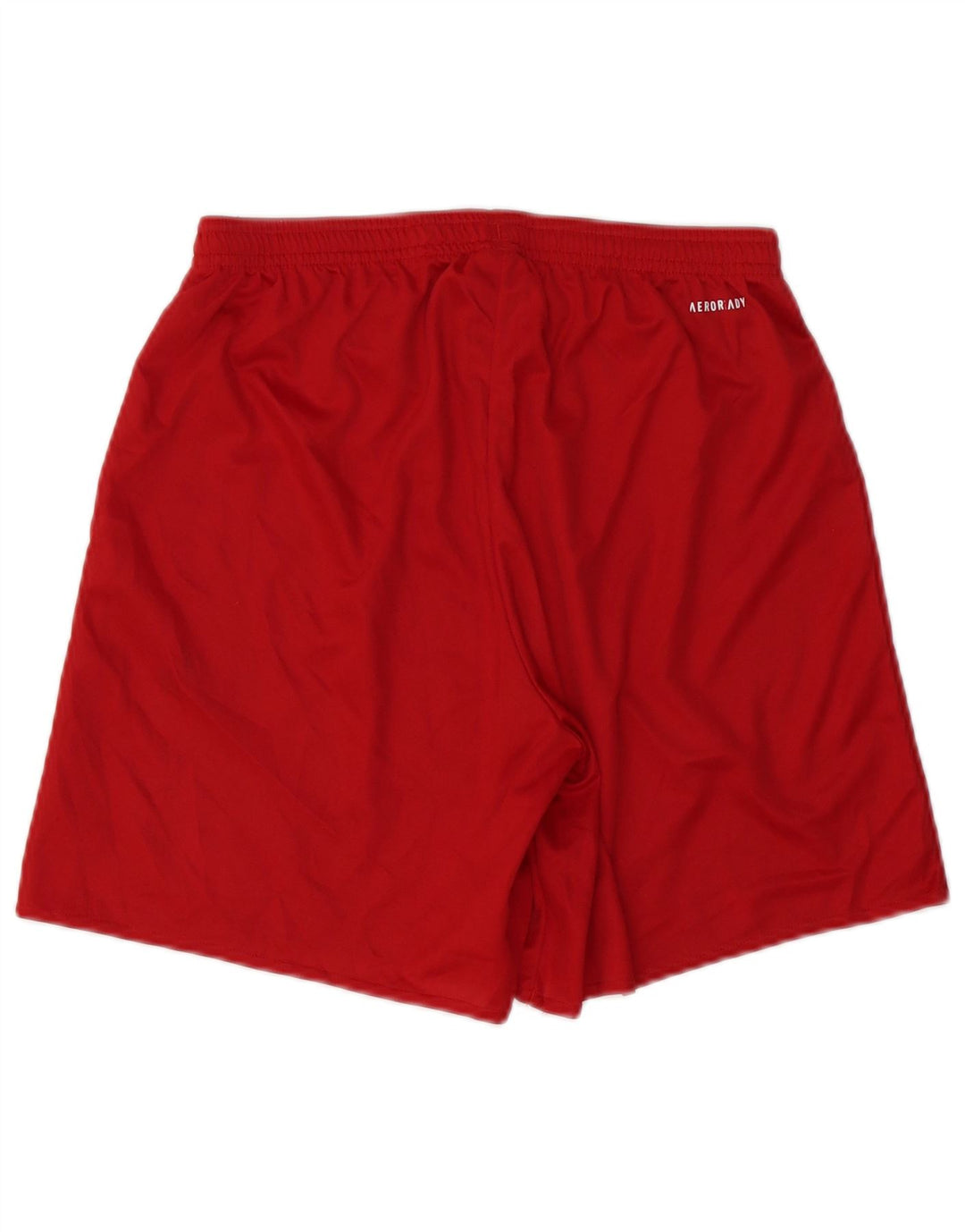 Pantaloncini sportivi ADIDAS Aeroready da uomo in poliestere rosso medio
