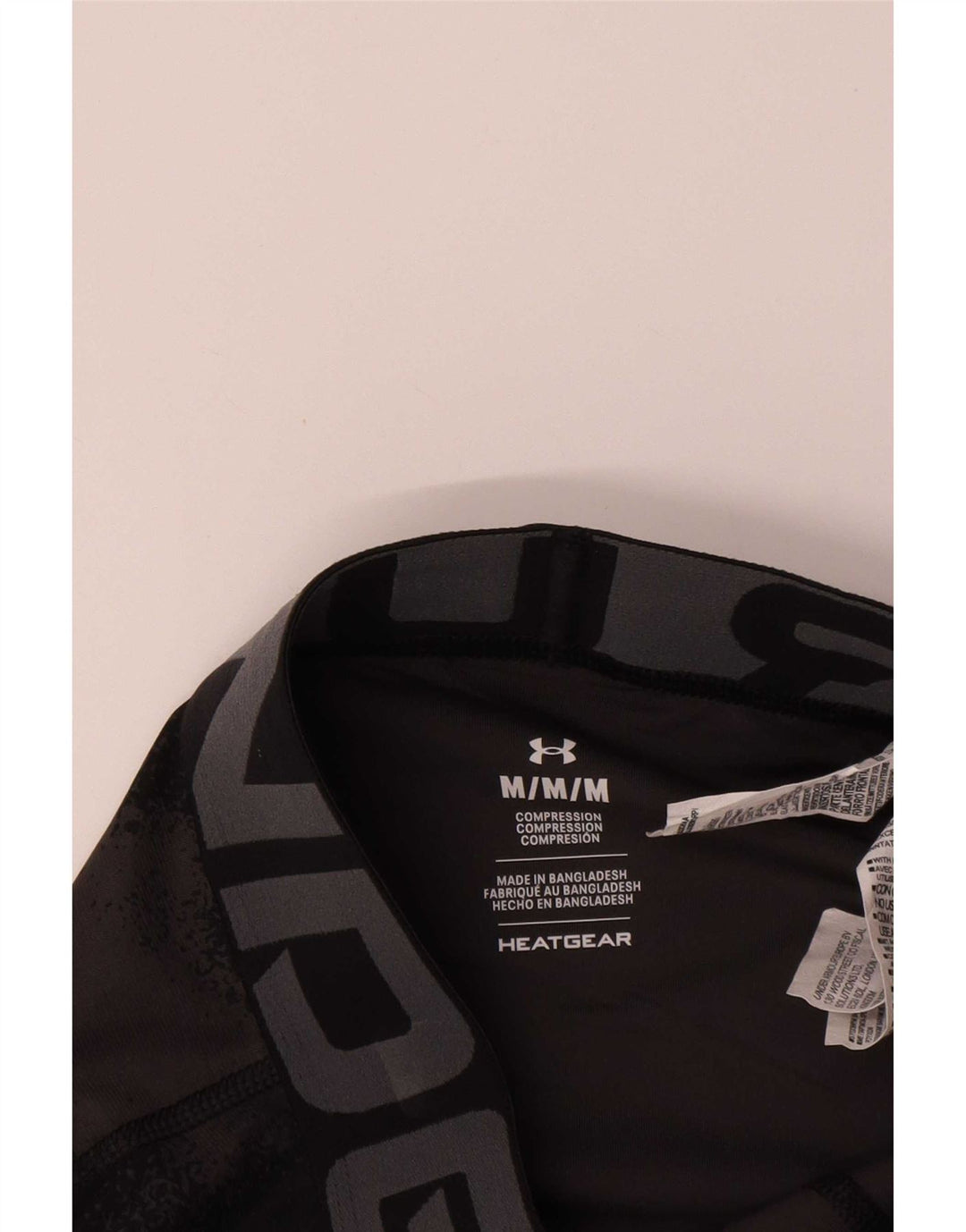 Pantaloncini sportivi grafici da ciclismo da uomo Under Armour Medium Black Camouflage